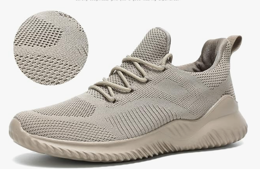 Men's Non Slip Running Shoes Ultra Light Breathable Casual Walking Shoes Fashion Sneakers Mesh Workout Sports Shoes